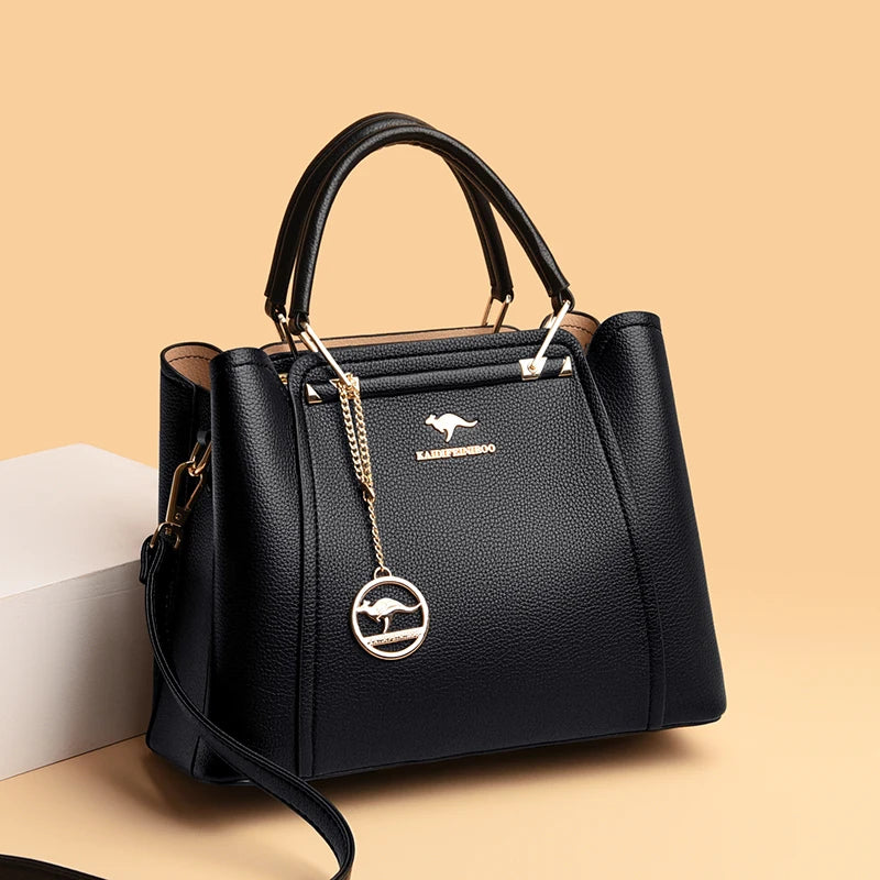 Women Luxury Designer Soft Leather Handbags