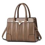 Leather women's bag iPad computer handbag