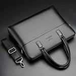 Men Leather Shoulder Bag Business For Man