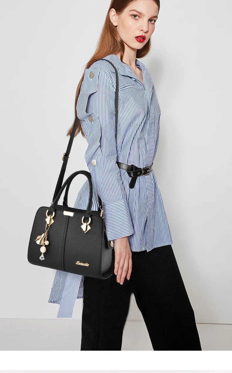 New Elegant Double Handle Purse
