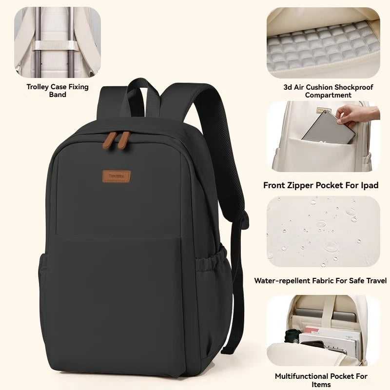 female college student school bag