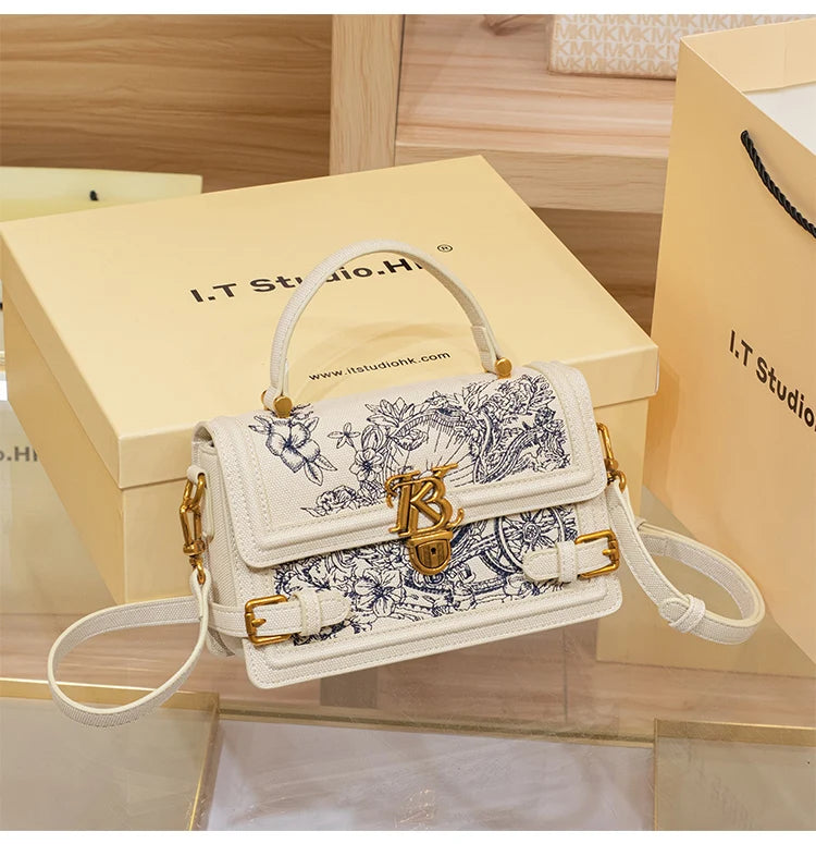 High-end texture summer designer single shoulder crossbody bag