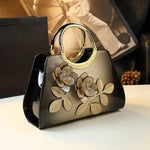 Patent Women Leather Fashion Handbags Glossy Faux