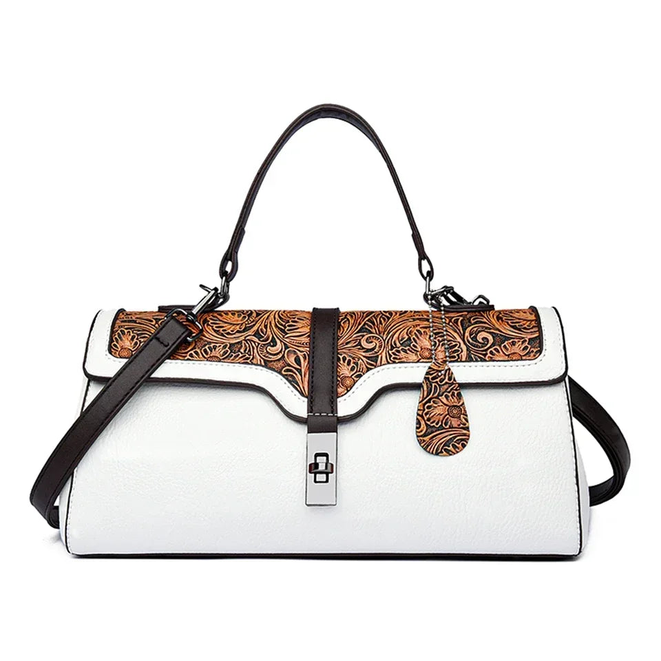 New Luxury Brand Patent Leather Handbag