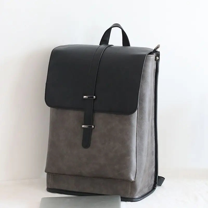 High-end British style structured backpack for laptops