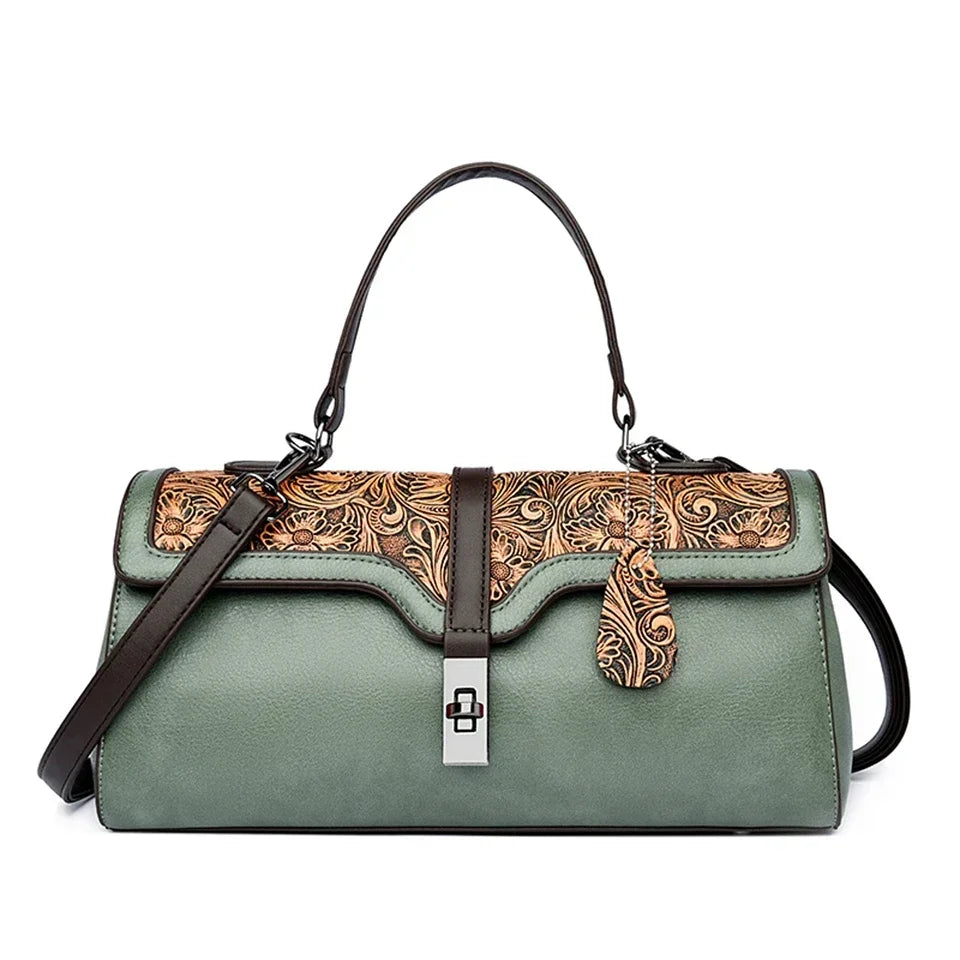 New Luxury Brand Patent Leather Handbag
