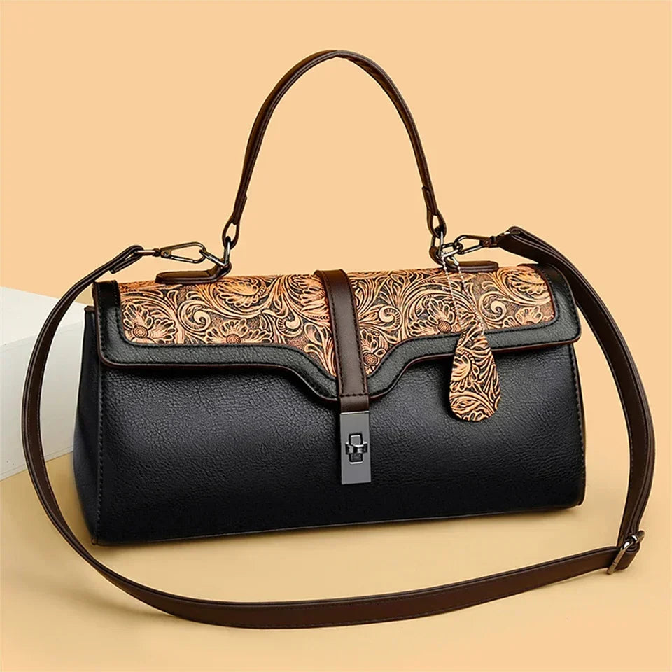 New Luxury Brand Patent Leather Handbag
