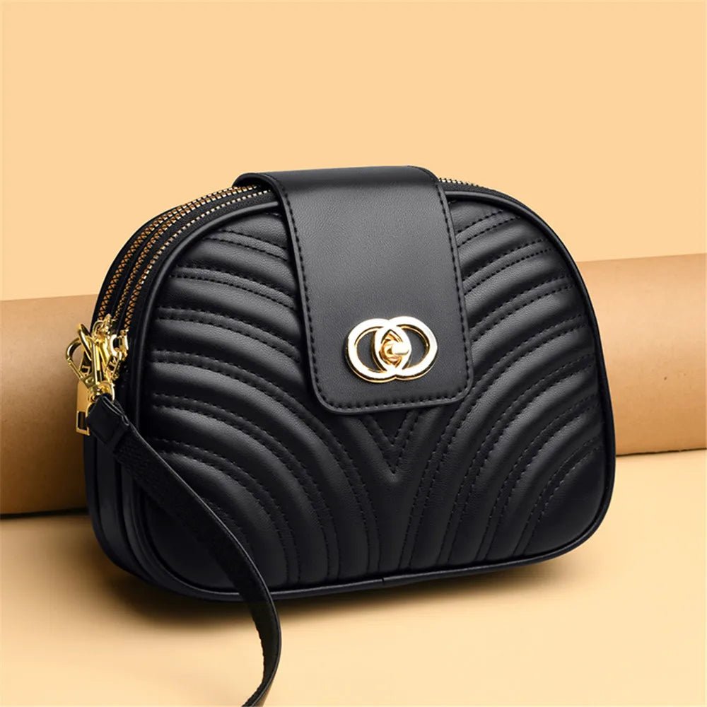Designer Fashion Solid Color Crossbody Bags for Women