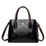 Luxury Flower Pattern Designer Handbag