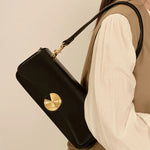 Genuine Leather Women's Baguette Bag