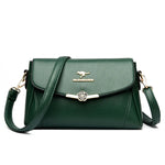 New Women's Armpit Bag Solid Color Women Crossbody Bags