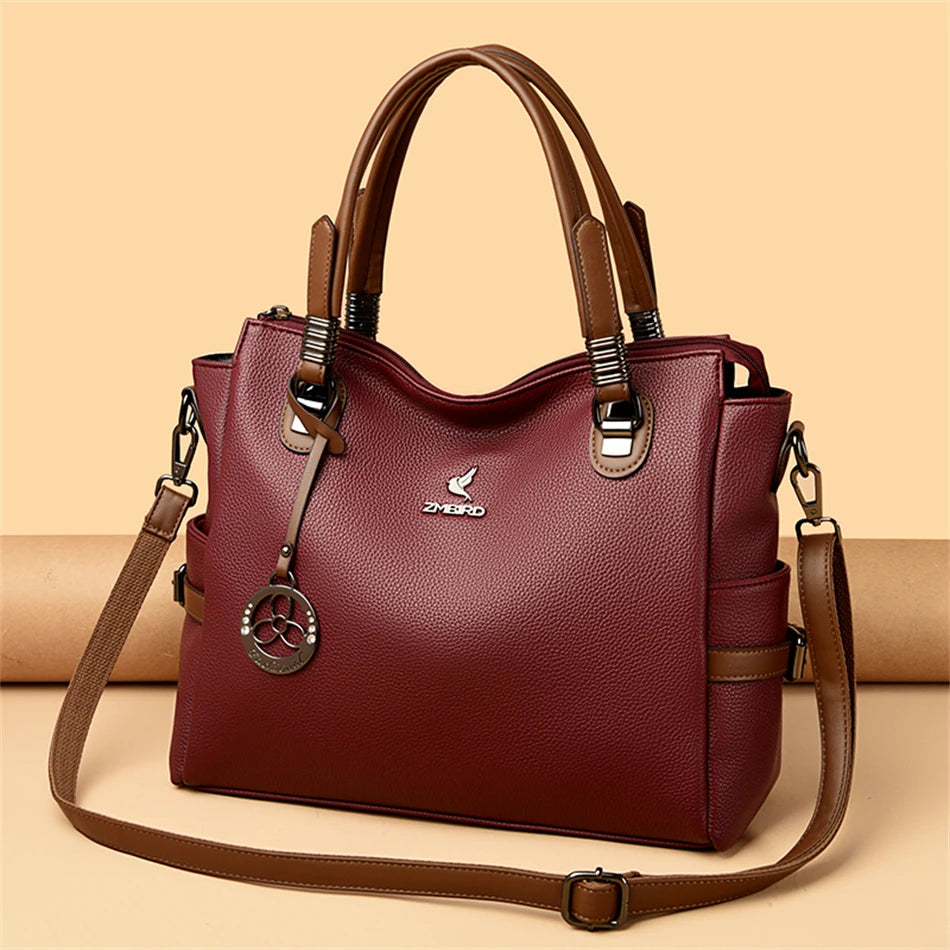 Genuine leather Luxury Handbags for Women