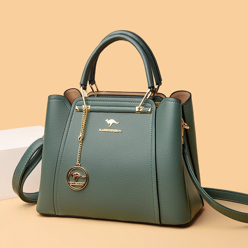 Women Luxury Designer Soft Leather Handbags