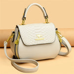 Crocodile Leather Designer Handbag for Female