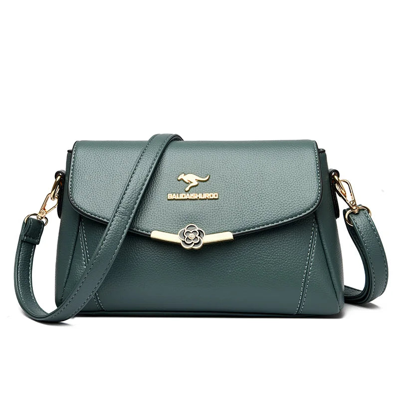 New Women's Armpit Bag Solid Color Women Crossbody Bags