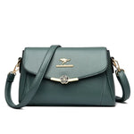New Women's Armpit Bag Solid Color Women Crossbody Bags