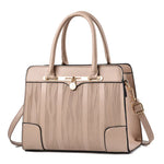 Leather women's bag iPad computer handbag