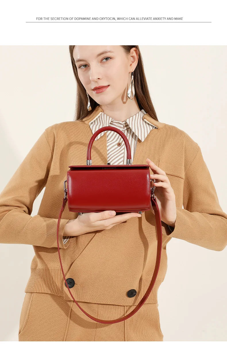 Genuine Leather Women Handbag